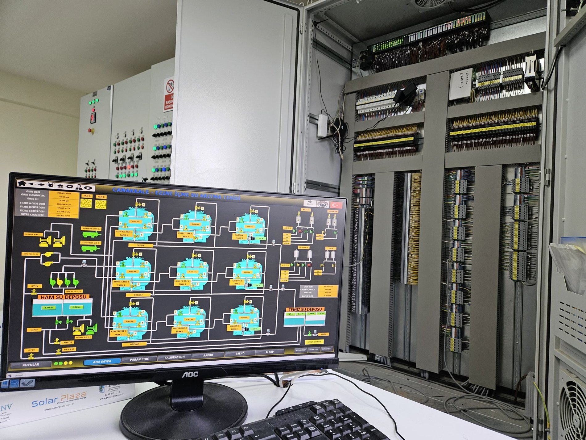 SCADA ve Pano Kontrol Odası